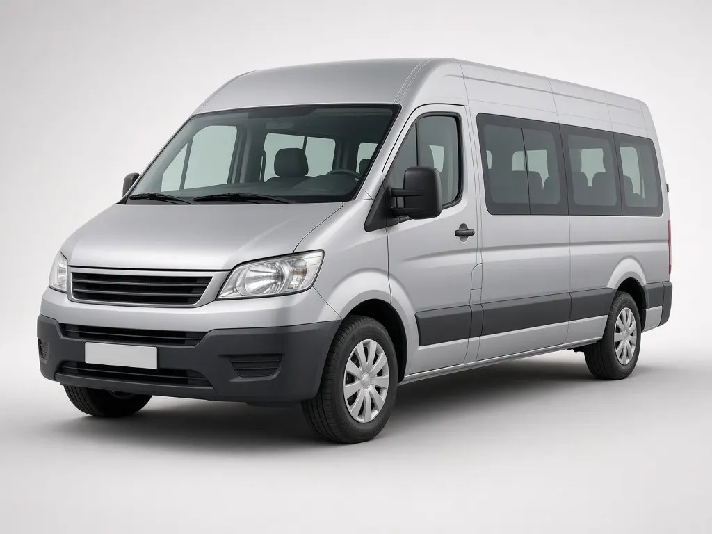 Minibus 14 kursi, setara HiAce Commuter